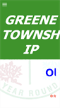 Mobile Screenshot of mygreenetownship.com